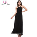 2015 Grace Karin estilo de verão Maxi Long Party Dresses Corpo com preto vermelho vestido de mulheres longas CL5707-1 #